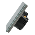 Włącznik dotykowy pojedynczy ZigBee 2.4GHz Szary Bez N