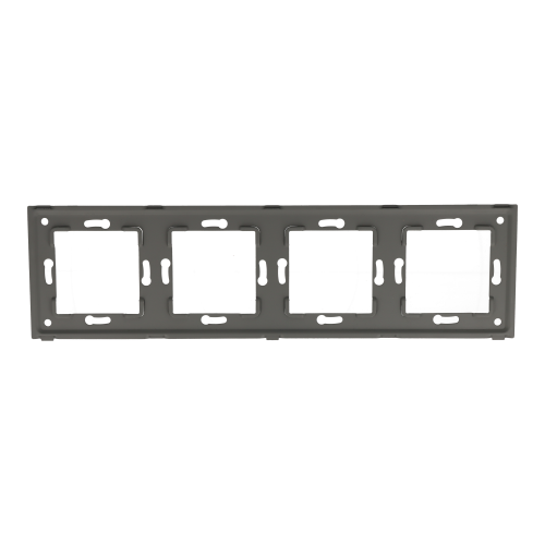 Ramka poczwórna szara PC 4F DC Smart Home- FrameLite