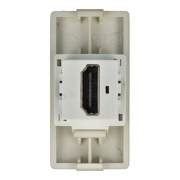 Moduł gniazda HDMI x2 złoty DC SMART HOME