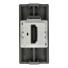 Moduł gniazda HDMI x2 szary DC SMART HOME