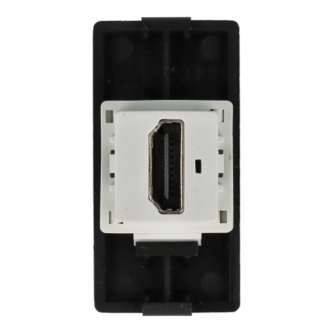 Moduł gniazda HDMI + zaślepka czarny DC SMART HOME