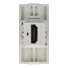 Moduł gniazda HDMI x2 biały DC SMART HOME