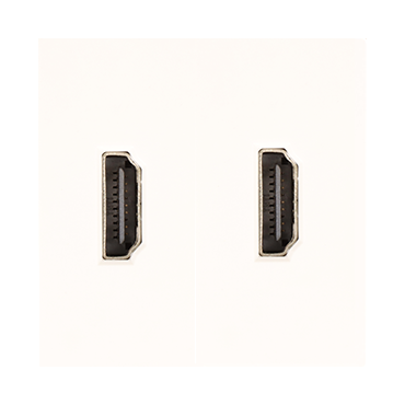 Moduł gniazda HDMI x2 biały DC SMART HOME