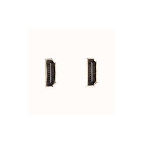 Moduł gniazda HDMI x2 biały DC SMART HOME