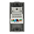 Moduł gniazda LAN CAT6 RJ45 Internetu + zaślepka szary DC SMART HOME