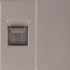 Moduł gniazda LAN CAT6 RJ45 Internetu + zaślepka szary DC SMART HOME