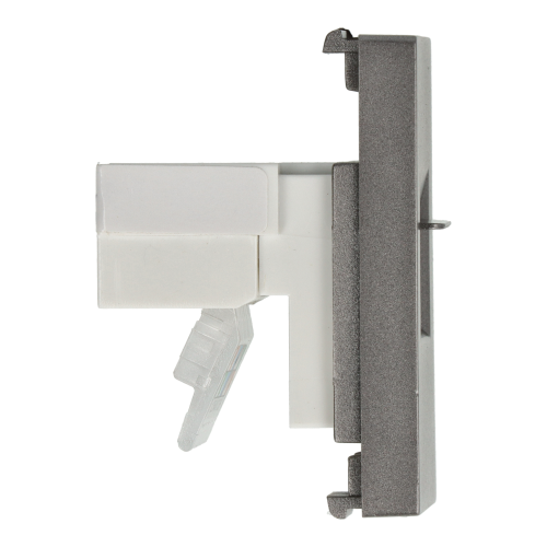 Moduł gniazda LAN CAT6 RJ45 Internetu x2 szary DC SMART HOME