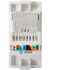Moduł gniazda LAN CAT6 RJ45 Internetu + zaślepka biały DC SMART HOME