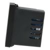 Moduł ładowarki usb + zaślepka czarny DC SMART HOME