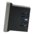 Moduł ładowarki usb + zaślepka szary DC SMART HOME
