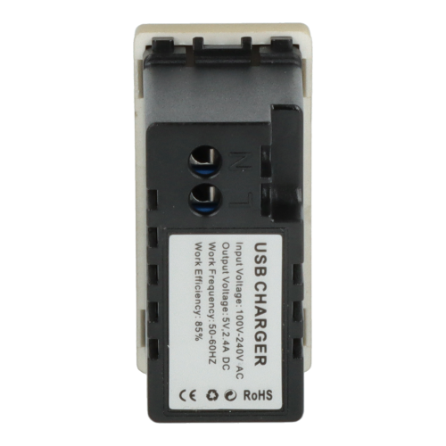 Moduł ładowarki usb + zaślepka złoty DC SMART HOME