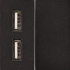 Moduł ładowarki usb + zaślepka czarny DC SMART HOME