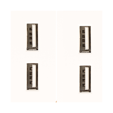 Moduł ładowarki usb x2 biały DC SMART HOME