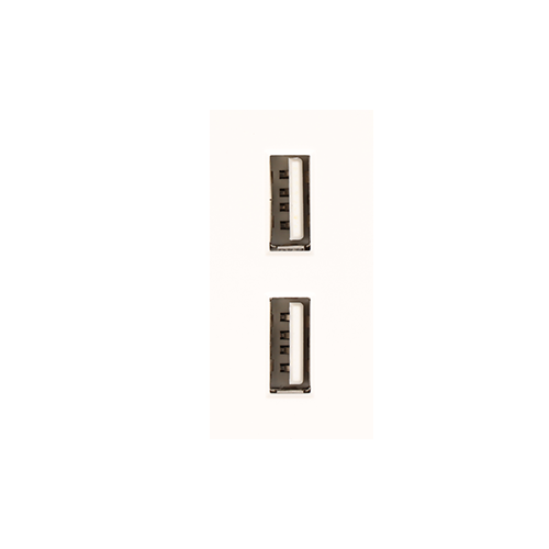 Moduł ładowarki usb podwójny biały DC SMART HOME