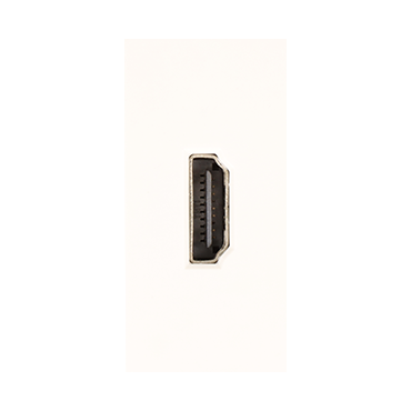 Moduł gniazda HDMI biały DC SMART HOME