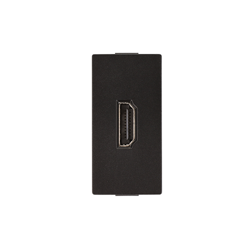 Moduł gniazda HDMI czarny DC SMART HOME