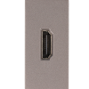 Moduł gniazda HDMI szary DC SMART HOME