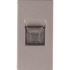 Moduł gniazda LAN CAT6 RJ45 internetu szary DC SMART HOME