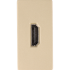 Moduł gniazda HDMI złoty 1/2 DC SMART HOME