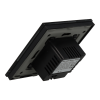 Lampka Schodowa LED Szklana Ramka 1.5W z Czujnikiem Ruchu Oświetlenie Schodowe Czarna Barwa 1800K - 7500K