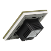 Lampka Schodowa LED Szklana Ramka 1.5W z Czujnikiem Ruchu Oświetlenie Schodowe Złota Barwa 1800K - 7500K