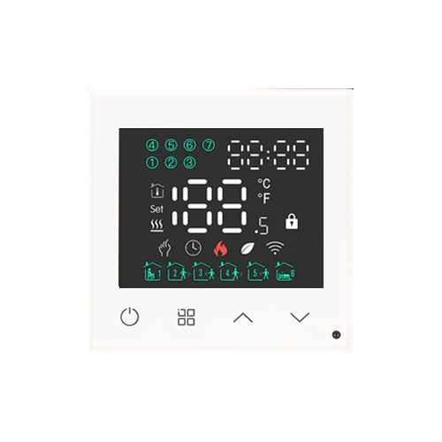 Moduł Termostat ogrzewania podłogowego ZigBee 16A Biały