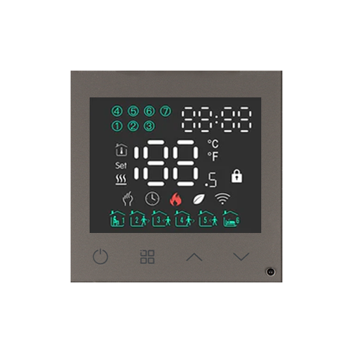 Moduł Termostat ogrzewania podłogowego ZigBee 16A Szary