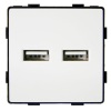 Moduł Ładowarka USB A+A 3.1A Biała do Ramek DC Smart Home