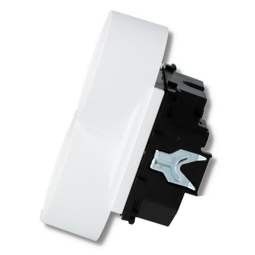 Moduł gniazda elektrycznego SCHUKO 230V podwójny biały