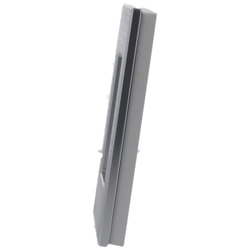 Ramka Aluminiowa Szczotkowana Pojedyncza 1F Srebrna DC Smart Home