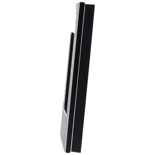 Ramka aluminiowa pojedyncza 1F czarna