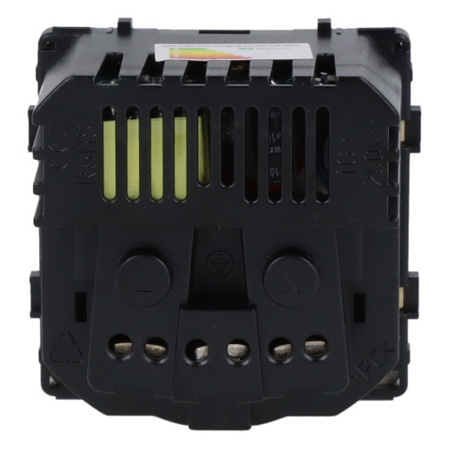 Moduł gniazda elektrycznego Schuko (bez bolca) z ładowarką USB A+C 20W 230V pojedynczy złoty