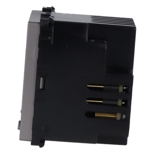 Moduł gniazda elektrycznego z bolcem 230V z pomiarem energii ZigBee + USB C+C 20W szary