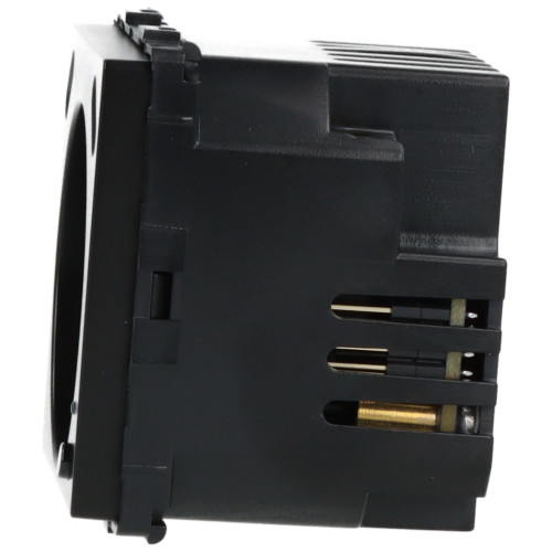Moduł gniazda elektrycznego z bolcem 230V z pomiarem energii WiFi + USB C+C 20W czarny
