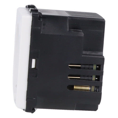 Moduł gniazda elektrycznego z bolcem 230V z pomiarem energii ZigBee + USB A+C 20W biały