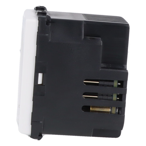 Moduł gniazda elektrycznego Schuko (bez bolca) 230V z pomiarem energii ZigBee + USB A+C 20W biały