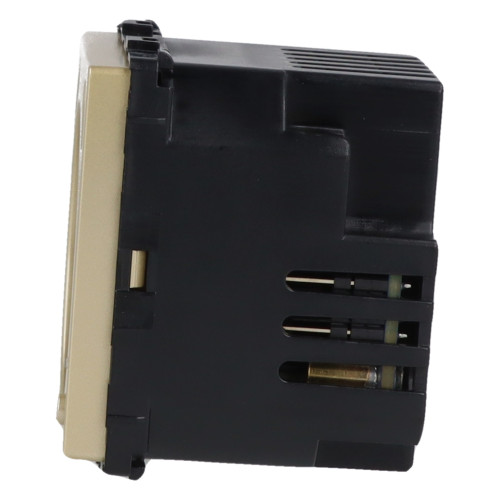 Moduł gniazda elektrycznego Schuko (bez bolca) 230V z pomiarem energii ZigBee + USB A+C 20W złoty