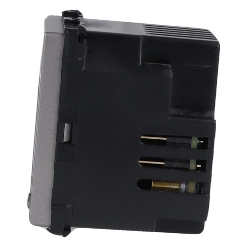 Moduł gniazda elektrycznego z bolcem 230V z pomiarem energii WiFi + USB A+C 20W szary