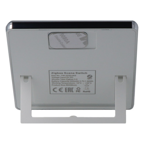 Pilot do scen Zigbee podwójny Biały