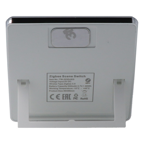 Pilot do scen Zigbee poczwórny Biały
