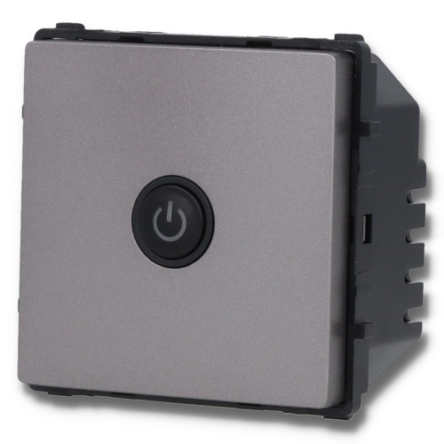 Moduł włącznika bojlera 45A ZigBee z pomiarem energii Szary