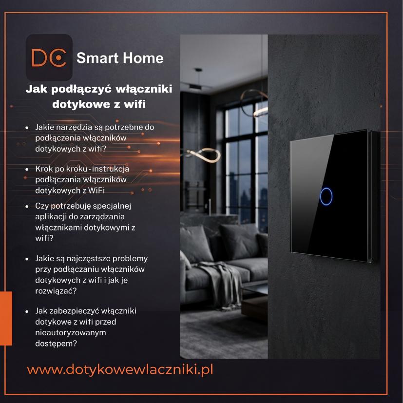 Jak podłączyć włączniki dotykowe z wifi
