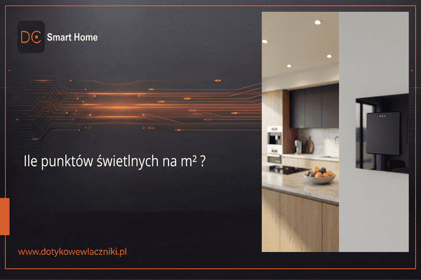 Ile punktów świetlnych na m² ?