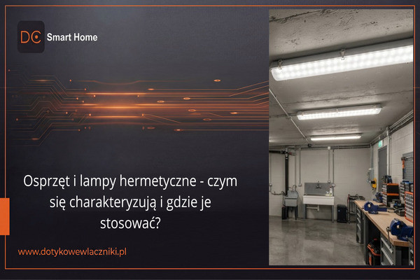Osprzęt i lampy hermetyczne – czym się charakteryzują i gdzie je stosować?