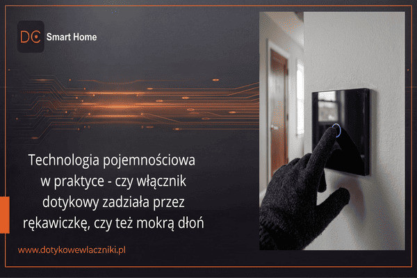 Recenzja techniczna: Technologia pojemnościowa w praktyce – czy włącznik dotykowy zadziała przez rękawiczkę lub mokrą dłoń?